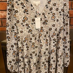 Floral Long Sleeve Dress